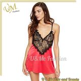 Sexy Slutty Transparent Sleepcoat Beauty Temptation Girl Lingerie