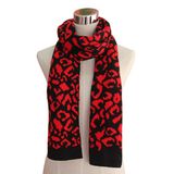 Lady Fashion Acrylic Knitted Long Jacquard Scarf (YKY4311)