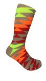 Polyester/Spandex 168n Single Cylinder Men's Sock