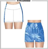 Wholesale Women Athletic Wear Fashion Plus Size Shorts