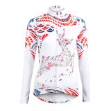 Outdoors Women's Long Sleeve Shirt Cycling Jerseys with Pockets Breathable Windbreak