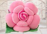 Flower Shape Plush Cushion