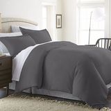 Luxury Solid Color King Size Duvet Covet Set Home Bedding Set