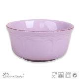 Solid Light Purple ceramic Bowl