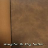 Microfiber Semi-PU Leather Nubuck Leather for Shoes