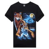 New Design 3D Print Mens Cotton T-Shirt