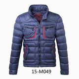 Men's Calandered Nylon Padding Winer Jacket (15-M049)