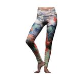 2017 New Fashion Women Sexy Yoga Print Push up Leggings with Custom Size