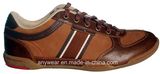 Men Leather Comfort Fashion Leisure Footwear Casual Shoes (815-4243)