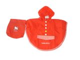 Custom Adorable Children PVC Raincoat Kids Polyester Rain Poncho