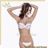 White Breast Triang Bikini Womens Swimsuits Bathing Suits