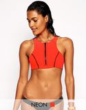 Neoprene Crop Bikini Top