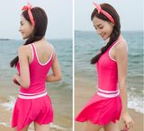 Woman Swimwear & Beachwear Red Dress