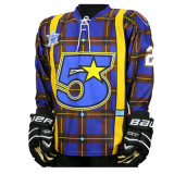 Custom Polyester Dye Sublimation Printed Ice Hockey Jerseys with Your Design