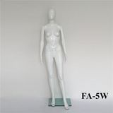 Window Display Factory Wholesale Glossy White Plastic Female Mannequin