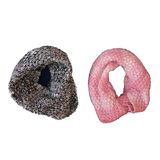 Ladies Marl Knit Snood Scarf