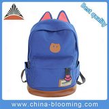 Girls Leisure Popular Backpack Shoulder Zipper Canvas School Bag