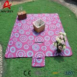 Custom Printed Polar Fleece Waterproof Picnic Blanket