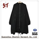 Spring Women Warm Mock Collar Dust Coat