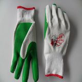 Rubber Coated Safety Hand Glove