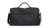 Black Nylon Men's Travel Duffel Bags, Sports Bags