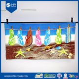 Cotton Reactive Printing Promotion Beach Towel