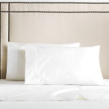 Luxury Premium 800tc White Satin Oxford Pillowcase