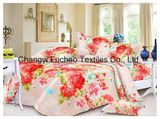 Very Light 100% Microfiber Printting Bedding Set T/C 50/50