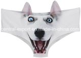 New Design 3D Animal Print for Lady Sexy Panties with Ears