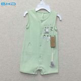 Sleeveless Baby Clothes Custom Size Baby Romper