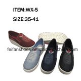 New Arrival Women Shoes Slip-on Casual Shoes Canvas Shoes (FFWX-5)