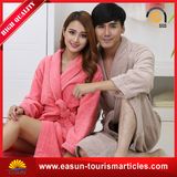 Coral Fleece Microfiber Bathrobe for Men and Women