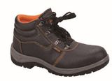 Safety Work Protection Leather Footwear with Steel Toe