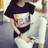 Fashion Crew Neck Short Sleeve Tshirt