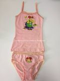 Cotton Girl Tank Top Vest Set