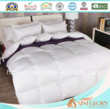 Solid Color Down Comforter White Goose Feather and Down Quilt