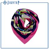 Hand Rolled Edge Chiffon Scarf Polyester Print Scarf