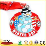 2018 Souvenir Coin Medal for Customized Metal Embossed Logo Medal