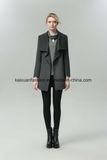 Woman out Wear Clothes Woolen Dust Coat