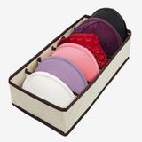 Foldable Non-Woven Fabric Underwear Panty Socks Storage Box Case Organizer