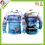 Long Sleeve Breathable Custom Fishing Jersey Fishing Shirts