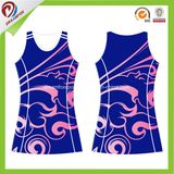 Sexy Blank Sublimatio Custom Youth Wholesale Netball Jersey Uniforms Dress