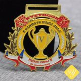 Die Casting Enamel Ribbon Award Medals