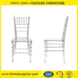 Clear Plastic Wedding Chiavari Chair Tiffany Chair with Removable Cushion