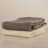 Luxury Waffle Weave Australian Wool Blanket