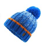 POM POM Beanie Hat Jacquard Knitted Hat