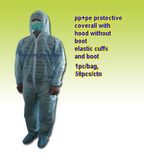 Hot Sell PP+PE Protective Coverall (LY-NPCH-B)