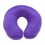 Stuffed Soft Purple Neck Travel Cushion