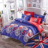 Cartoon Style Printed Polyester Bedding Bed Linen Textile