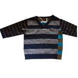 Children Knitted Round Neck Long Sleeve Pullover (C15-041)